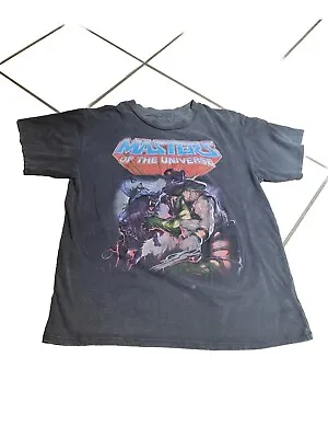Vintage 80s He-Man Masters Of The Universe Big Graphic T Shirt Skeletor Sz Small • $19