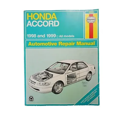 Haynes Honda Accord 1998-1999 Automotive Repair Manual 42014 Reference Book • $12.99