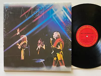 LP  MOTT THE HOOPLE LIVE  Columbia PC 33282 Stereo 1974 Damaged Spine • $8