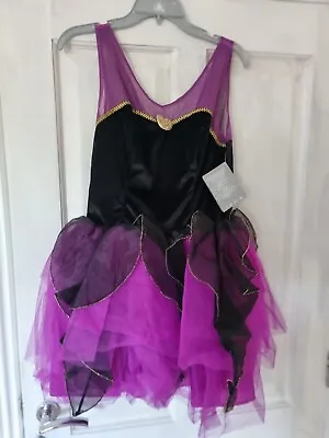 £29.99 • Buy Disney Little Mermaid Villain Ursula Ladies Fancy Dress Costume Size M 10 -12