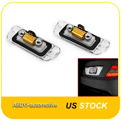 Error Free LED License Plate Lights For Mercedes ML GL R Class W164 X164 W251 • $13.78