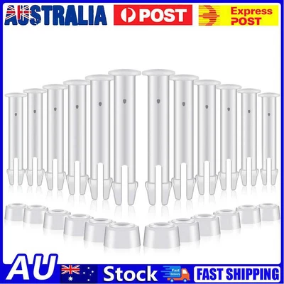 $11.02 • Buy 12 Packs Replacement Plastic Pool Joint Pins W/ Rubber Seal For Intex Pool Parts