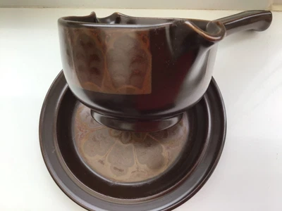 £10.99 • Buy Retro Gravy Sauce Dish & Drip Plate Royal Doulton Lambethware Marbella