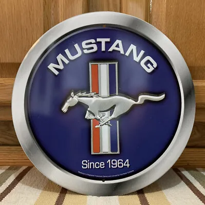 Mustang Sign Wall Decor Garage Truck Car Vintage Style Gas Oil Bar Pub Parts • $35