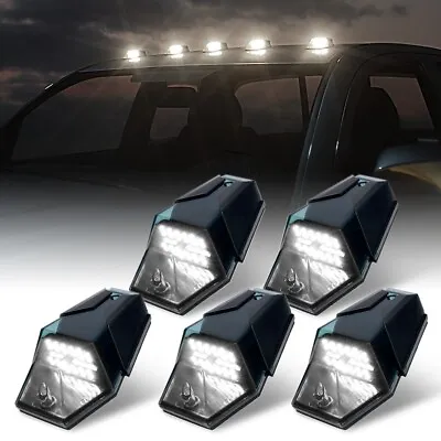 White LED Cab Roof Marker Lights Kit For 99-16 Ford F250 F350 F450 Super Duty • $25.79