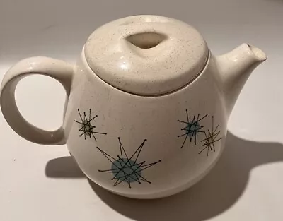 Vintage Franciscan Atomic Starburst Teapot W/Lid  5.5  High • $240