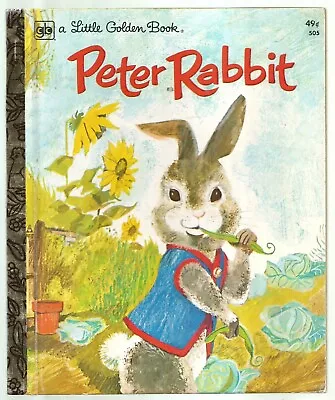 Vintage Children's Little Golden Book ~ PETER RABBIT ~ Beatrix Potter • $3.99