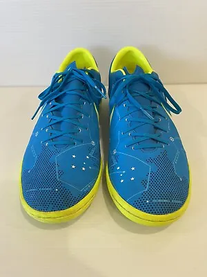 $49 • Buy Nike Mercurial X VI Neymar Size EUR 44 Indoor Soccer Boots Blue Yellow Futsal