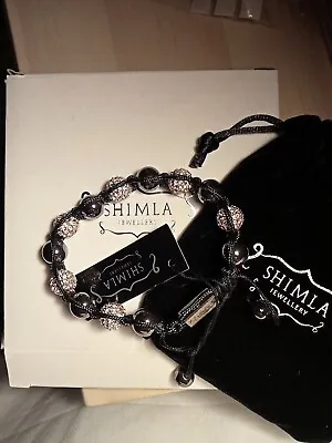 £3 • Buy New Shimla Bracelet Grey Bead No 3