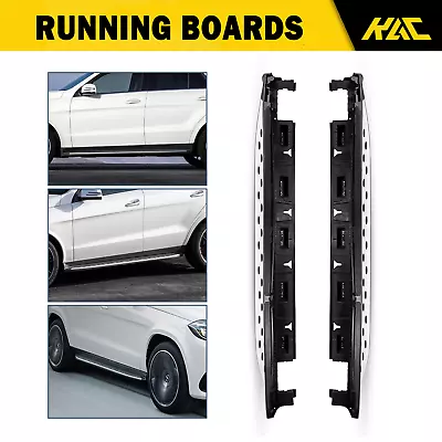 Running Boards Nerf Bars For 2012-2017 Benz W166 M ML ML350 GLE Side Steps • $157.99