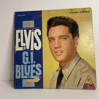 ELVIS In G.I. Blues 1960 RCA Victor Soundtrack Album LPM-2256  • $12