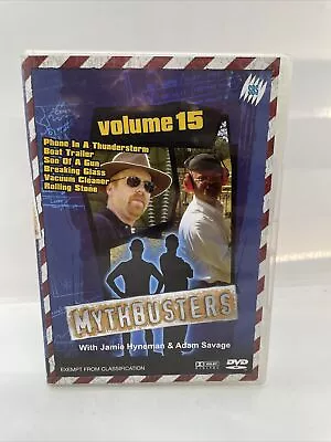 Mythbusters : Volume 15 (DVD 2003) Region 4 Free Postage Au Seller • $7.83