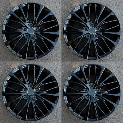 For Toyota Camry OEM Design Wheel 18  2018-2022 GLOSS Black 4 PCS Rim 75221C • $744.96