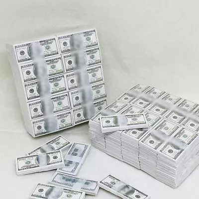 100PC 1/6 Scale Dolls House Miniatures 11.5 Inch Money Banknote Safe Bank Model • £18.59