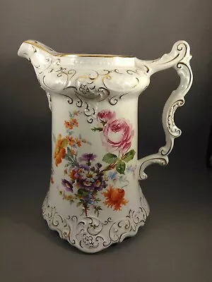 Wheeling Pottery La Belle China Floral Style Coffee Pot No Lid  • $28