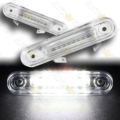 Fit Mercedes C/e-class W124 W201 W202 Bright White Smd Led License Plate Lights • $16.46