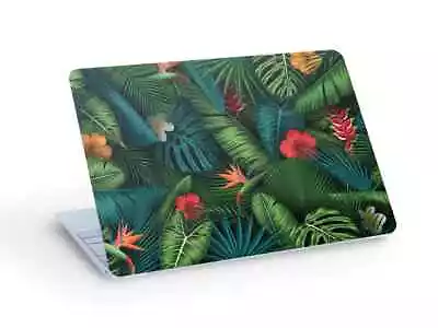 TROPICAL Leaves LAPTOP SKIN Sticker Jungle Leaves Laptop Skin - Custom Size • £11.39