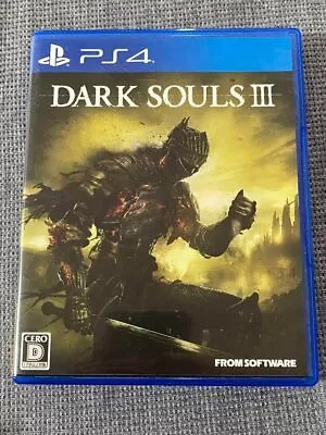 USED PS4 PlayStation 4 DARK SOULS III 41029 JAPAN IMPORT • $31.87