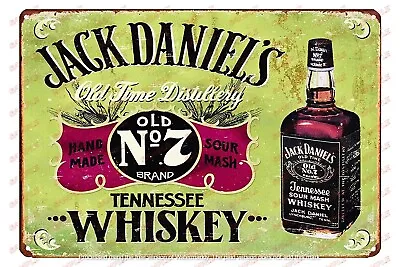 Add Rustic Charm To Your Space With Jack Daniels Whiskey Metal Sign AU Seller • $12.99