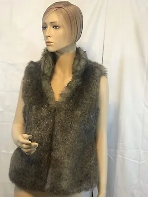 Beautiful Michael Kors Faux Fur Vest Sz S/p • $17.42