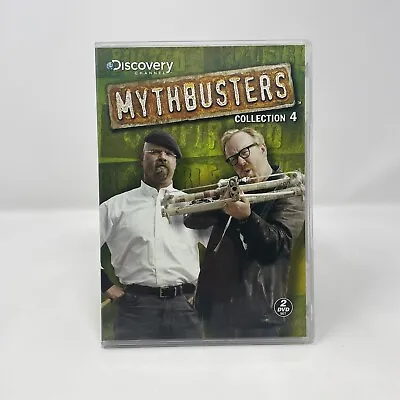 MythBusters - Collection 4 (DVD 2009) Adam Savage - Jamie Hyneman - Kari Byron • $12.99