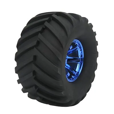 4Pcs 1/10 Scale Monster Truck Tires RC Car Tire And Wheels For 1/10 Remote Co • $48.67