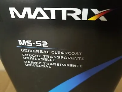 Two- Matrix System Ms-52 Gallons Universal Clearcoat -only 2 Clearcoats • $210