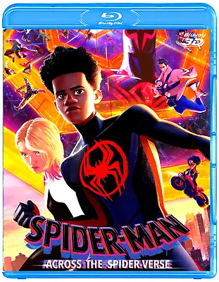Spider-Man: Across The Spider-Verse 3D 2023 Blu-Ray  Disc Only  Region Free • $10.98