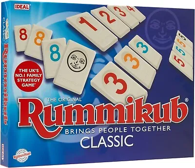 IDEAL | Rummikub Classic Game: Brings People Together  For 2-4 Players | Ages 7+ • £14.99