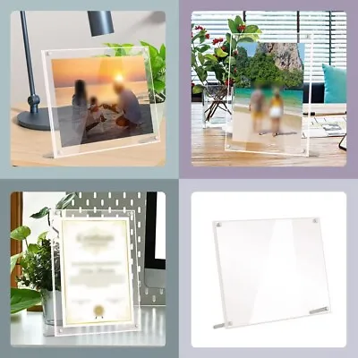 Inserts Photo Frames Instagram Safe Transparent Decorate Desktop Druable • $29.05