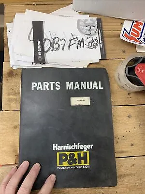 Harnischfeger P&H CE/CB Crane Parts Catalog + Operators Manual • $74.89