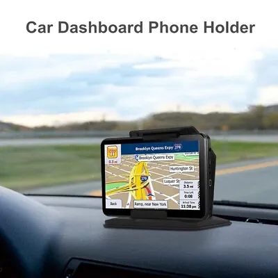 Car Dashboard Mobile Phone Holder Stand Ipad GPS Sat Nav Anti-Slip Pad Universal • £18.78