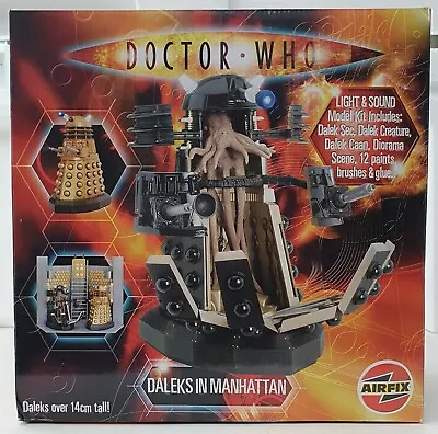 Airfix Doctor Who Daleks In Manhattan Inc Dalek Sec Dalek Caanetc Model Kit • £45