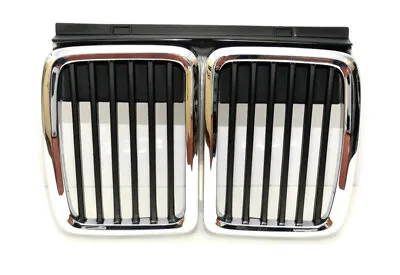 BMW E30 Grills Grill Euro Set Ellipsoid Headlight Pair Conversion 318 320 325 M3 • $199