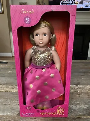 Our Generation 18  SARAH Doll W/ Party Dress (NEW) • $54.91