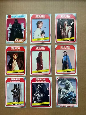 1980 Star Wars THE EMPIRE STRIKES BACK Complete 352 Card Set Near Mint Free Ship • $149