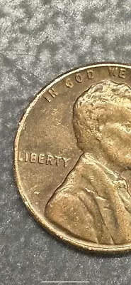 1964 D Lincoln Penny “RARE”  - L - Liberty On Edge Error • $150