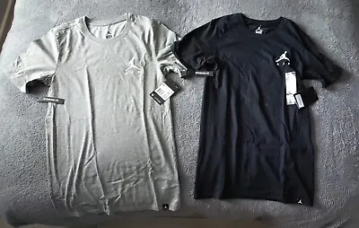 Air Jordan Embroidered Logo T-shirts Black & Grey ( XS Mens) • £40