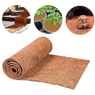 £15.26 • Buy Coco Liner Roll Natural Coconut Liner For Hanging Plant Basket Coconut Fiber Mat