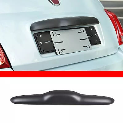 Matte Black Tailgate Trunk Handle Cover Fit Fit For Fiat 500 ABARTH 500 595 695 • $49.99