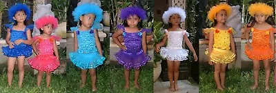 Tutu W Pants 3 Layer 11 Colours Fairy Festival Dancer Dress Up Baby To 12 Yrs • £4.99