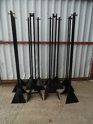 10 X  Hanging  Mannequin / Manakin Metal Stand Shopfitting Lamp / Light Stands  • £79.95