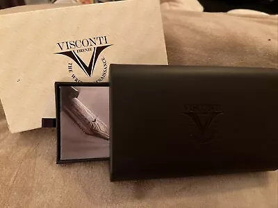 Vintage Visconti Display Box OUTER Box Cover Catalog Drawer NO PEN B1 2 • $46