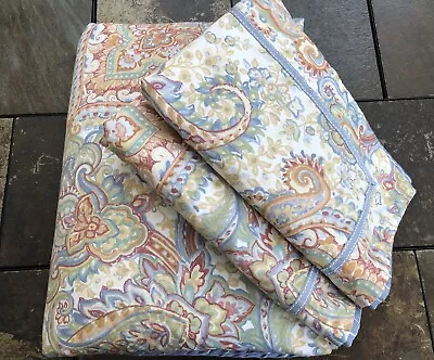 Charter Club Queen Paisley Duvet Cover And 2 Pillow Shams- 3 Pieces Set • $49.99