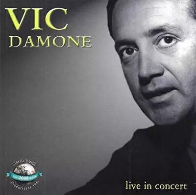 £12.07 • Buy Vic Damone - Live In Concert [CD]