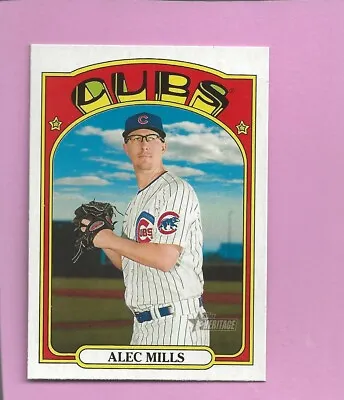 2021 Topps Heritage Alec Mills #76 Chicago Cubs • $1.39