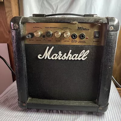 Marshall MG10CD Series Guitar Amplifier 40Watt Black Gold • $38