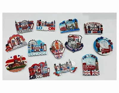 6x 3d Ceramic Fridge Magnet London Icons Souvenir Uk Seller • £7.50