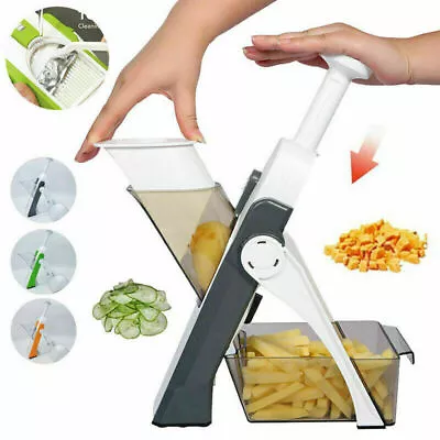 Multifunctional Kitchen Chopping Artifact Vegetable Slicer Food Chopper Manual • £13.80