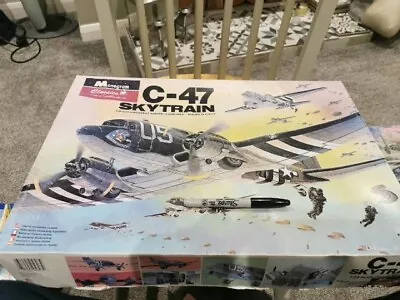 Rare Vintage 1999 Monogram 1/48 C-47 SKYTRAIN Model Kit. See Description. Huge.  • £23